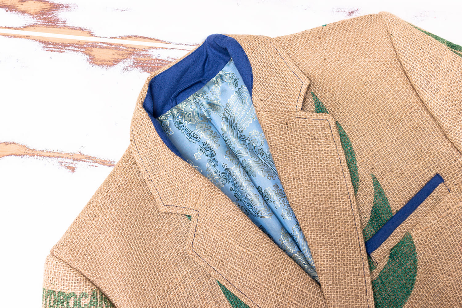 Exquisite high-grade men`s wear from eco-friendly fashion brand THE COFFEE JACKET®