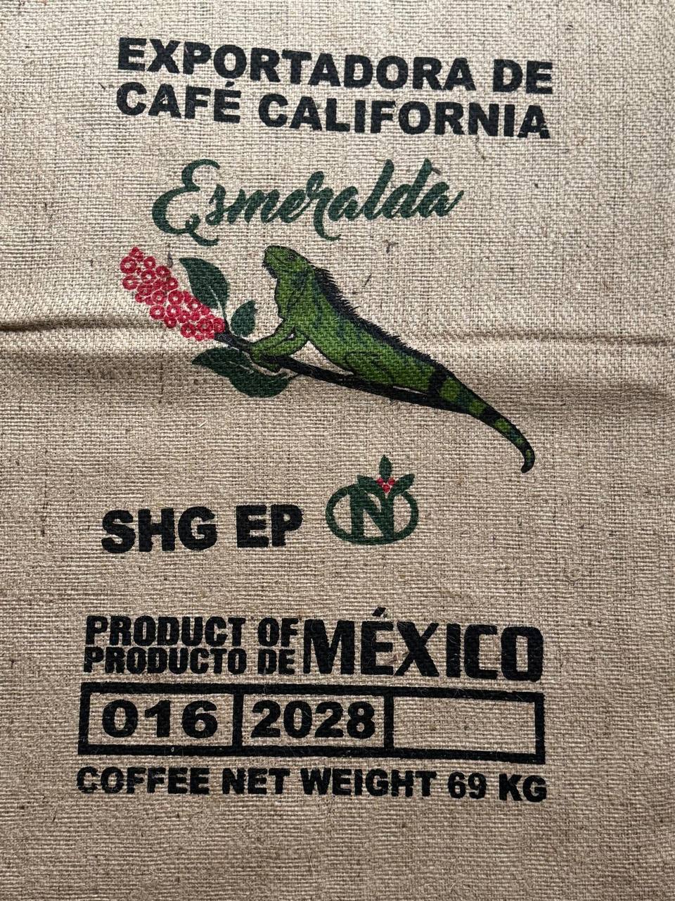 ESMERALDA coffee sack Mexico