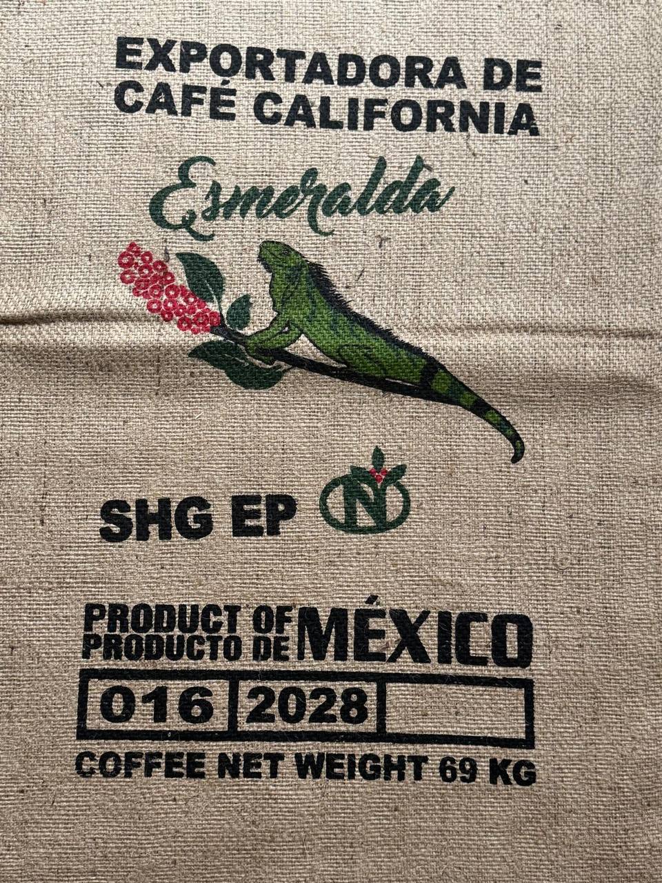 Saco de café ESMERALDA México